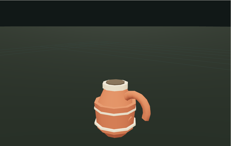 Render of Clay Hearth Jug