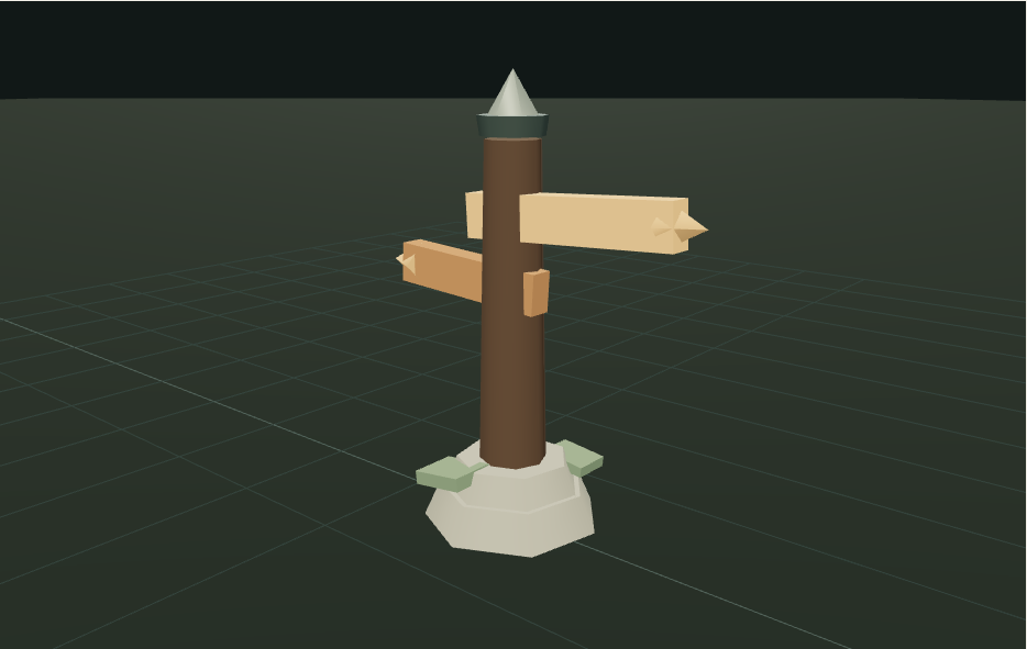 Render of Mosswood Waypost