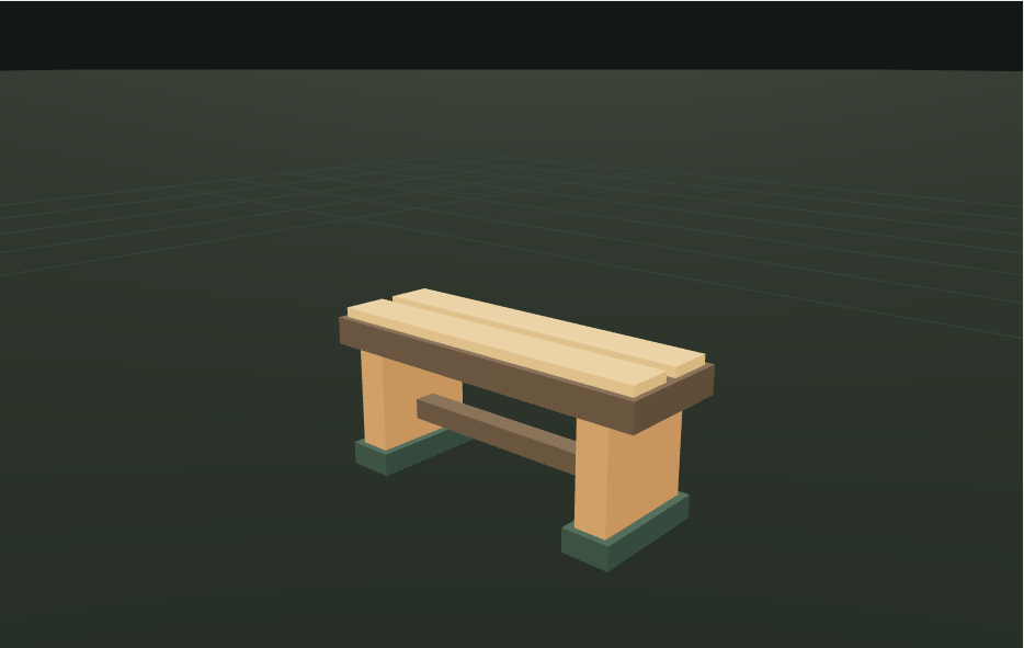 Render of Workshop Bench